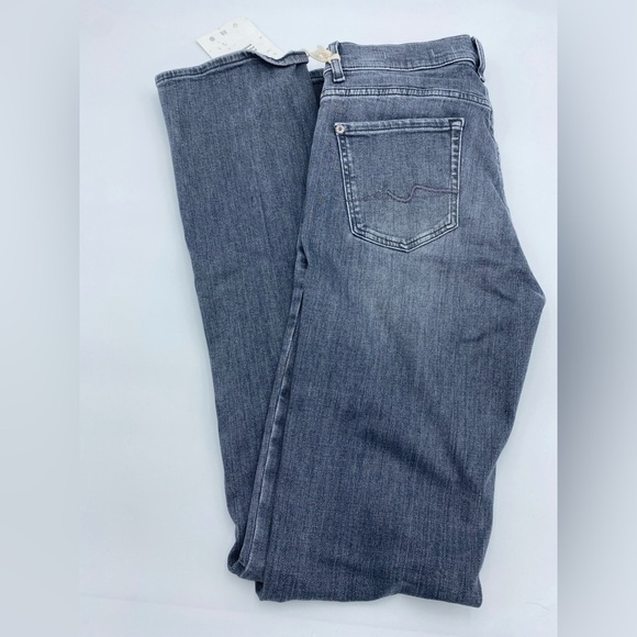 7 For All mankind the Classic Bootcut  gray/dark blue jeans - Picture 6 of 16